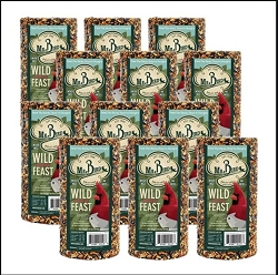 Wild Bird Feast Small Seed Cylinder 28 oz. 12-Pack 